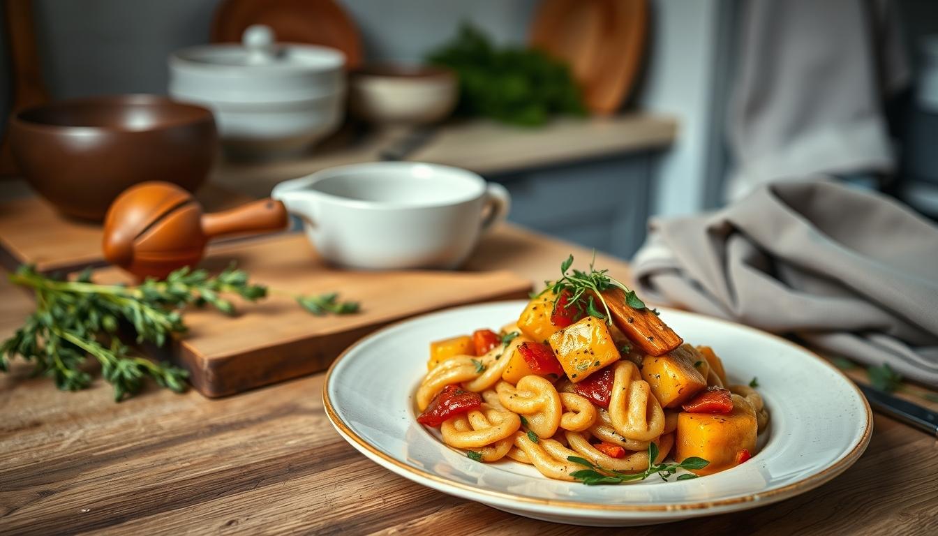 Comforting homemade dinner dish